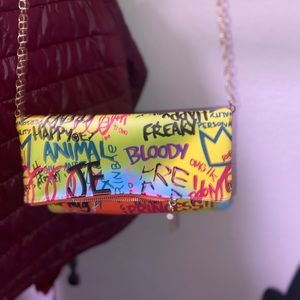Graffiti purse